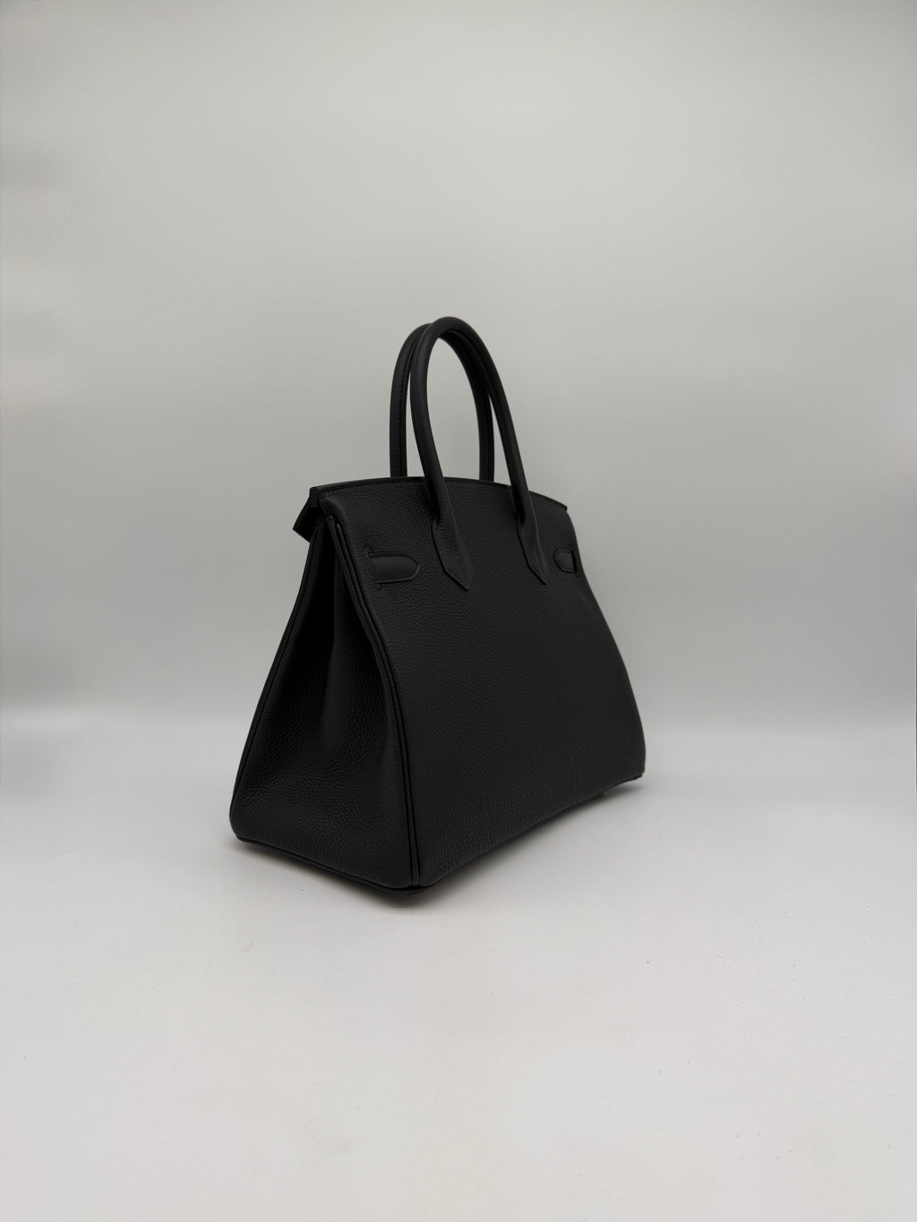 Hermès Birkin 30 Black Togo Permabrass Hardware