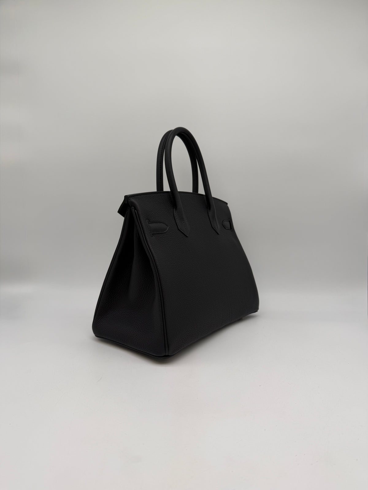 Hermès Birkin 30 Black Togo Permabrass Hardware