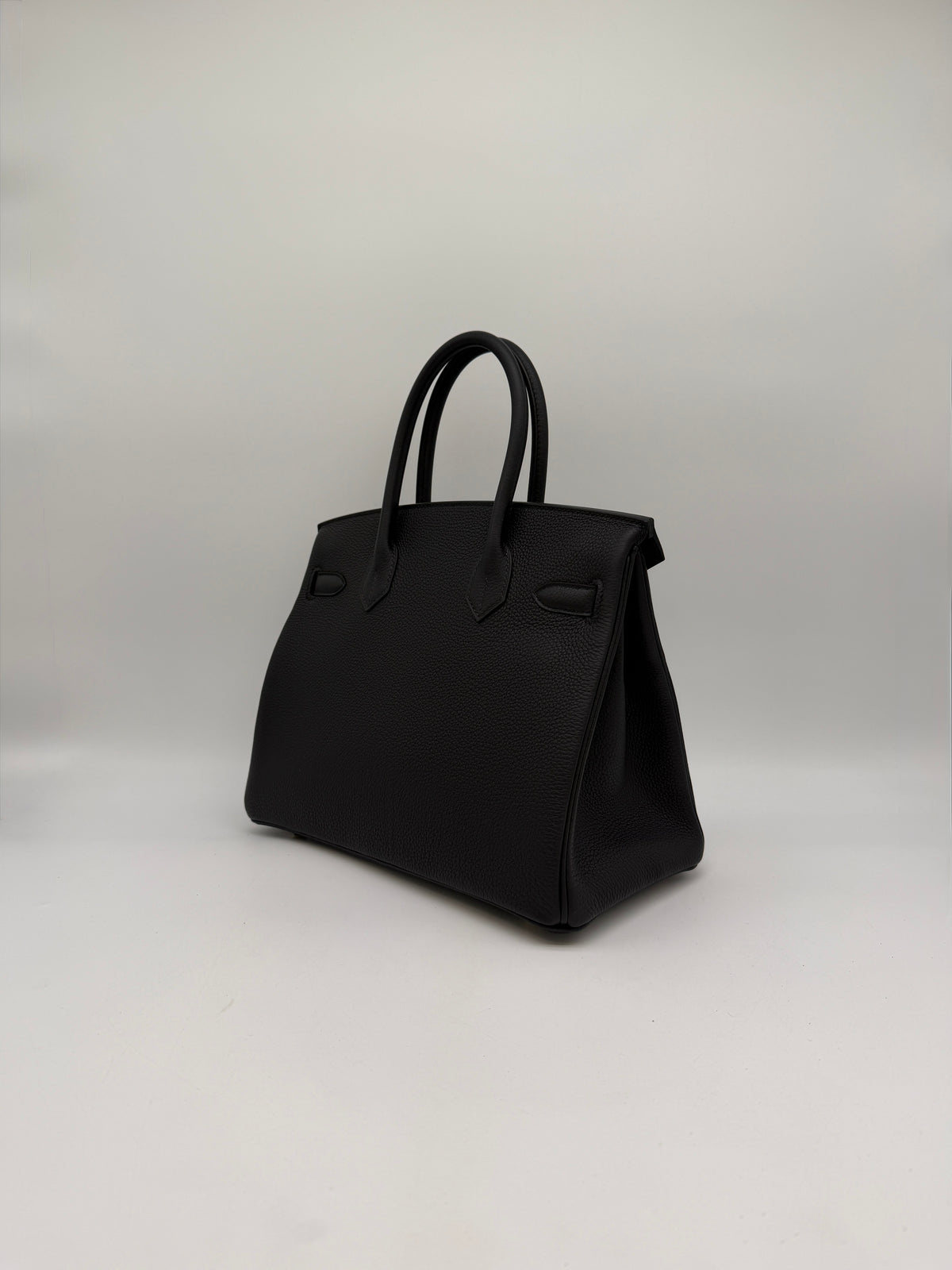 Hermès Birkin 30 Black Togo Permabrass Hardware