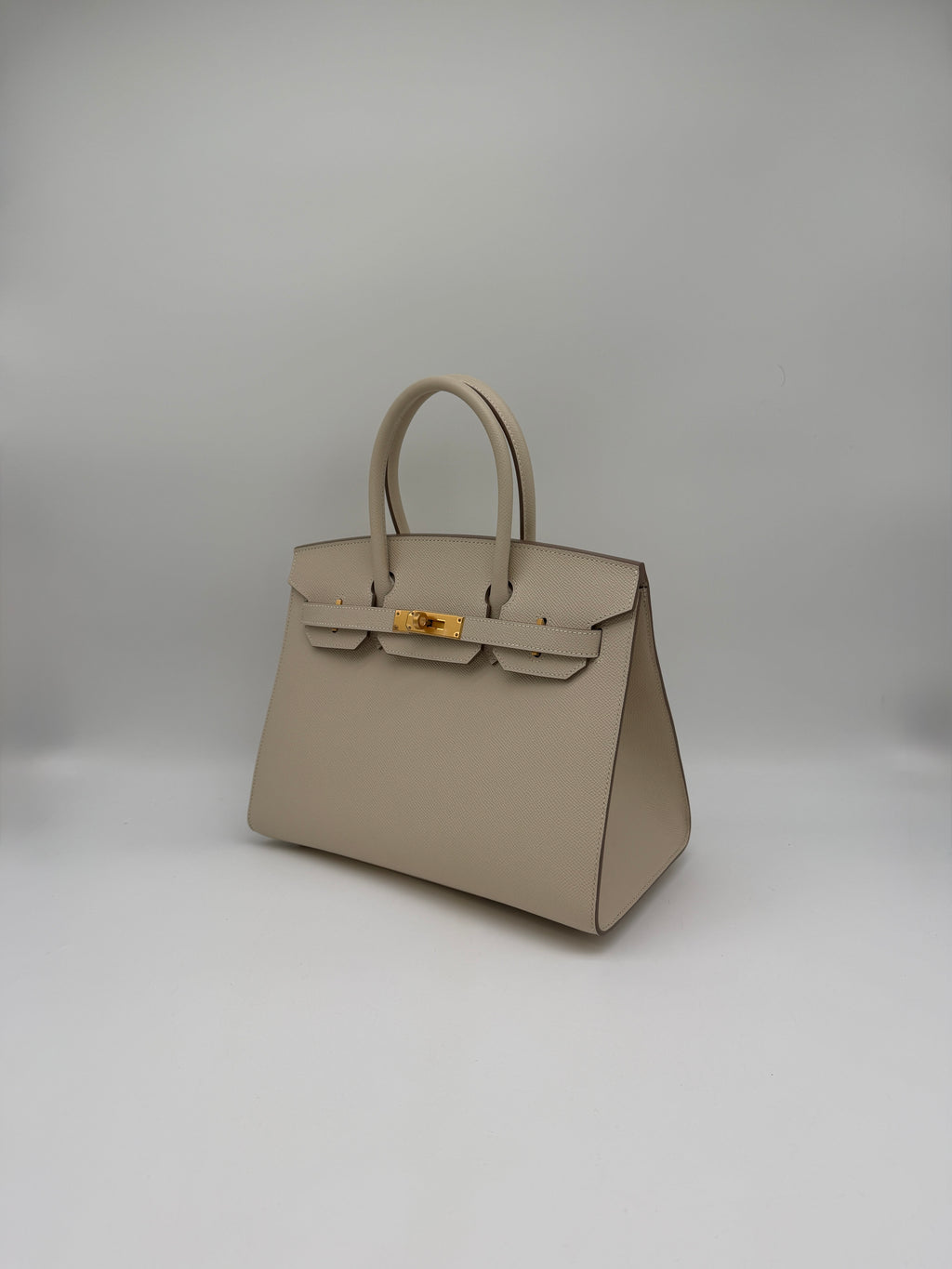 Hermès Birkin Sellier 30 Craie Epsom Gold Hardware