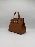 Hermès Birkin 30 Gold Togo Gold Hardware