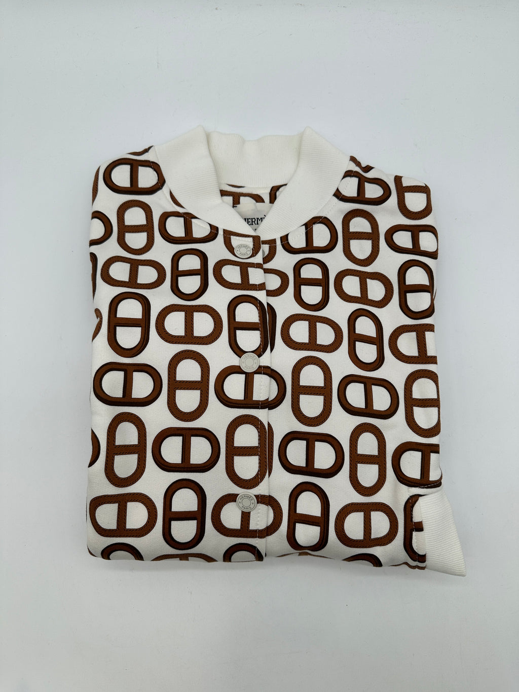 Hermès "Chaine D'Ancre" Varsity Jacket