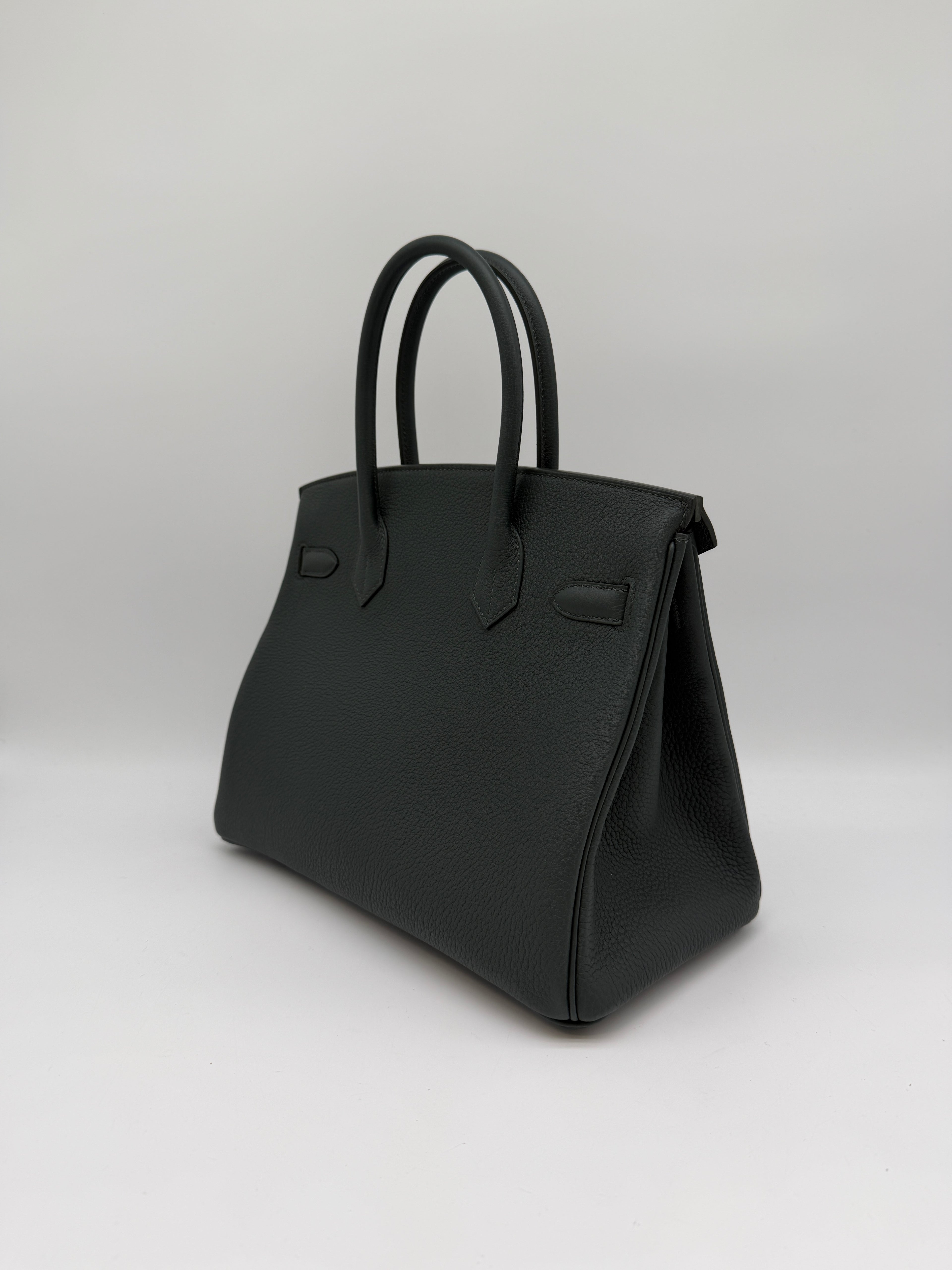 Hermès Birkin 30 Vert Mangrove Togo Palladium Hardware