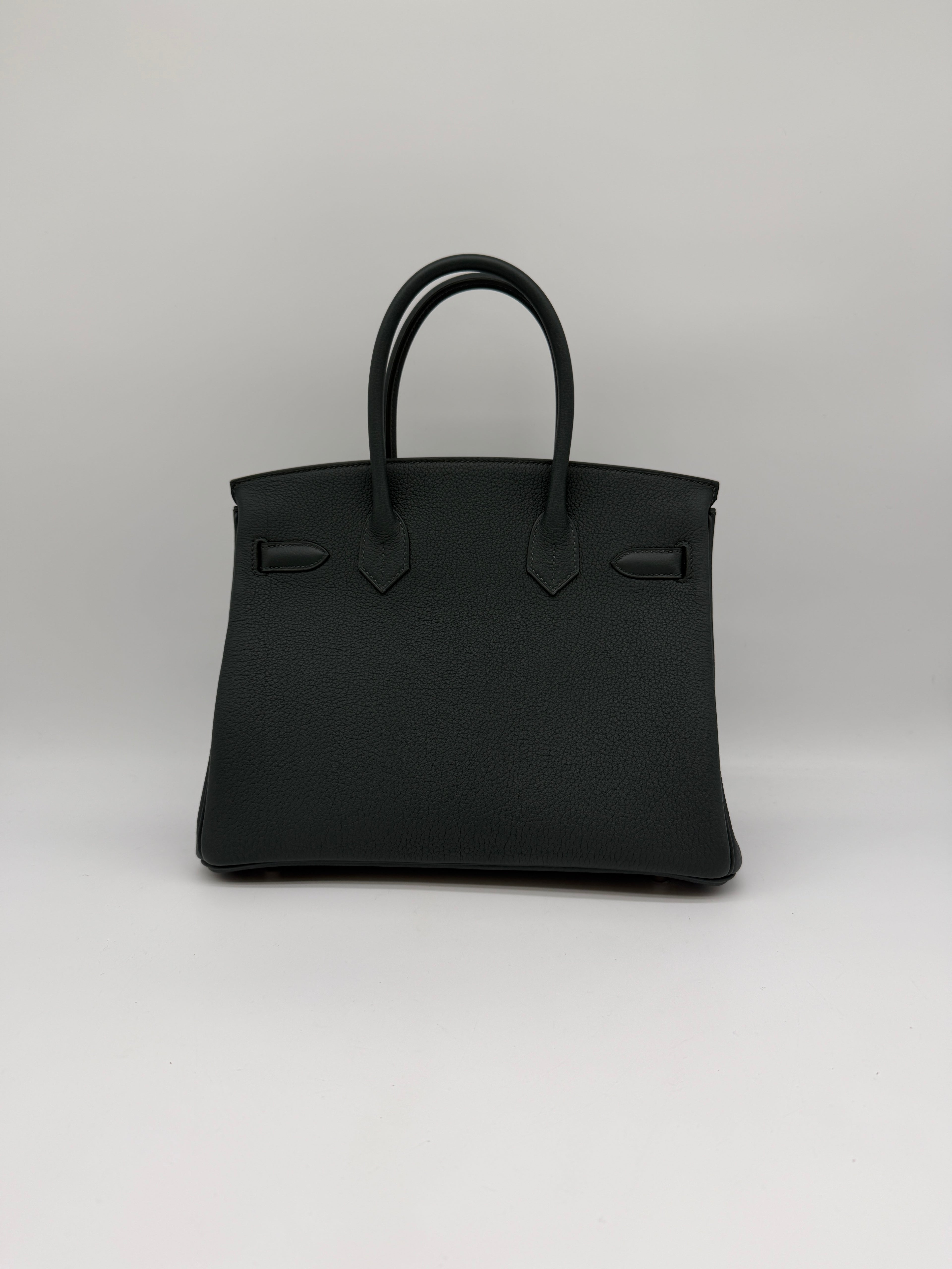 Hermès Birkin 30 Vert Mangrove Togo Palladium Hardware