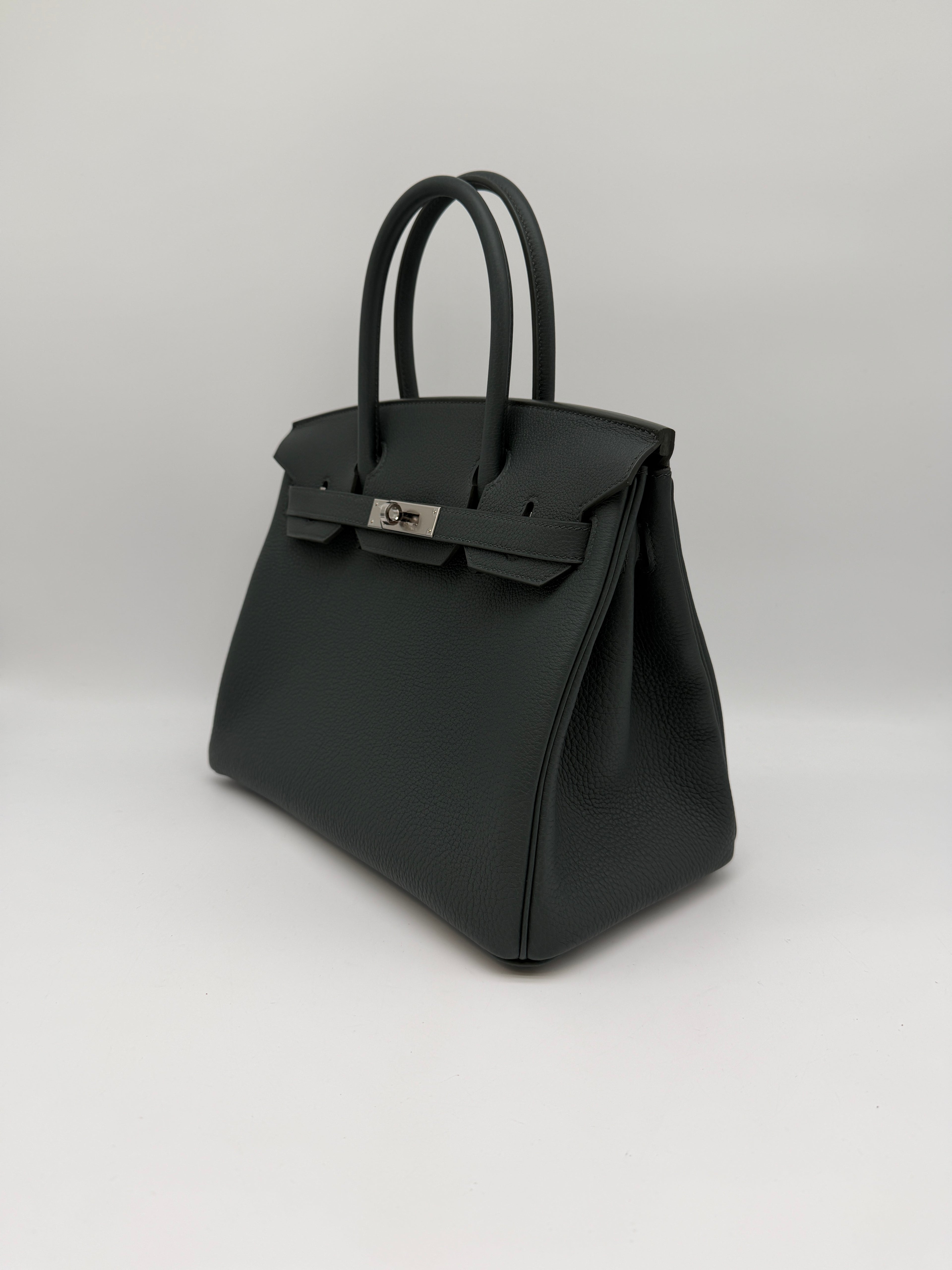 Hermès Birkin 30 Vert Mangrove Togo Palladium Hardware