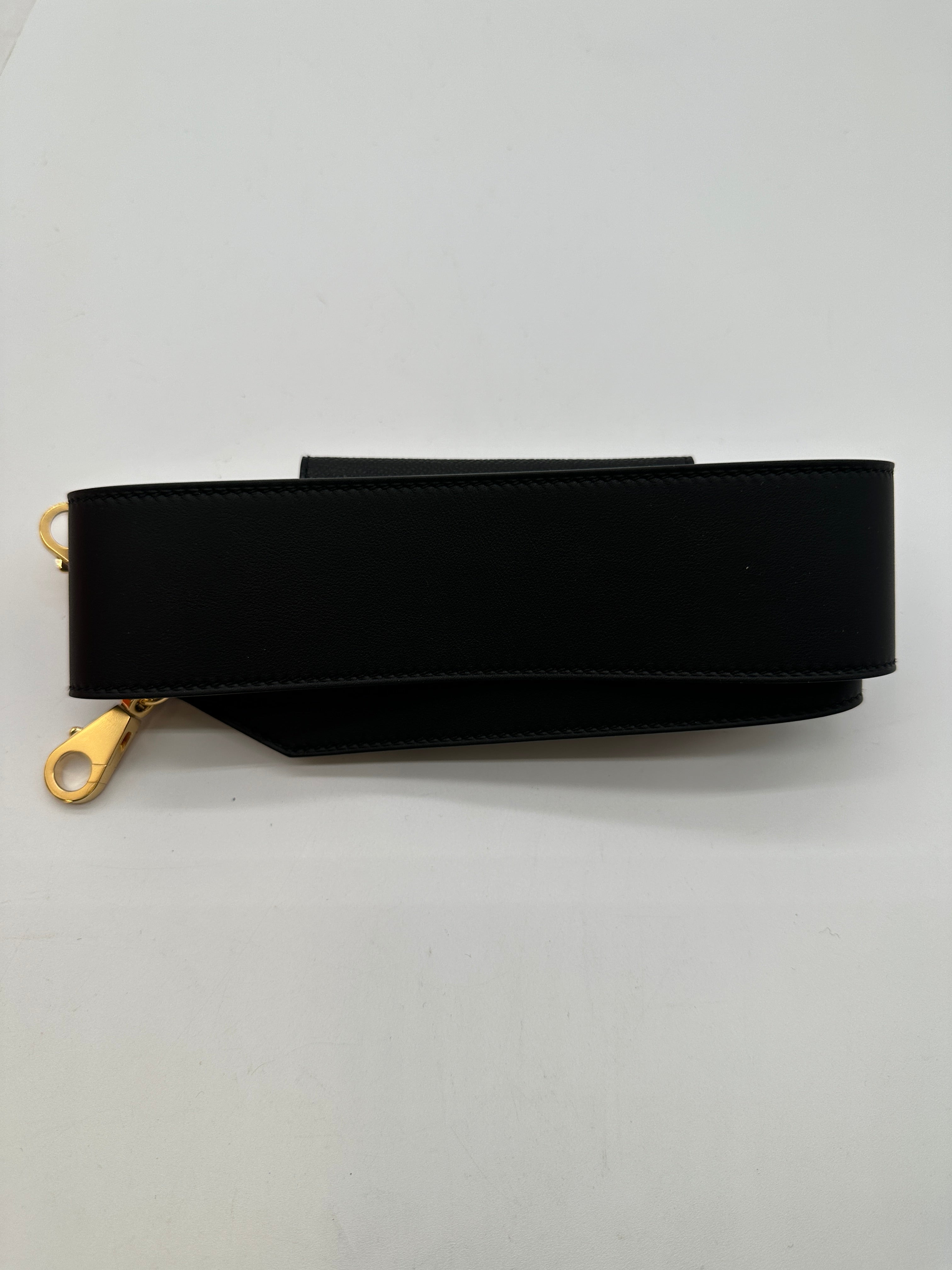 Hermès Kelly Pocket Bag Strap 50mm Black