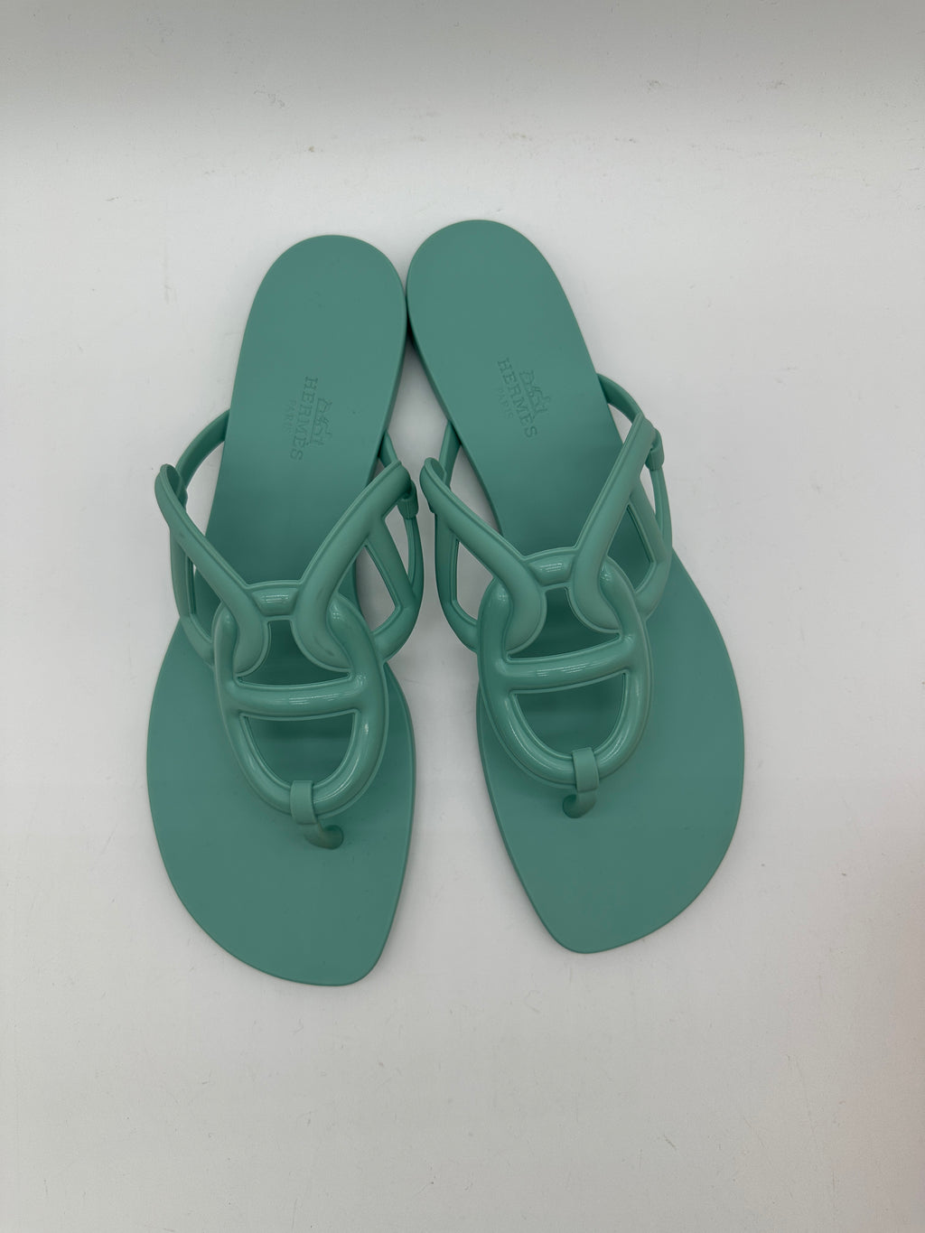 Hermès Egerie Sandal Vert