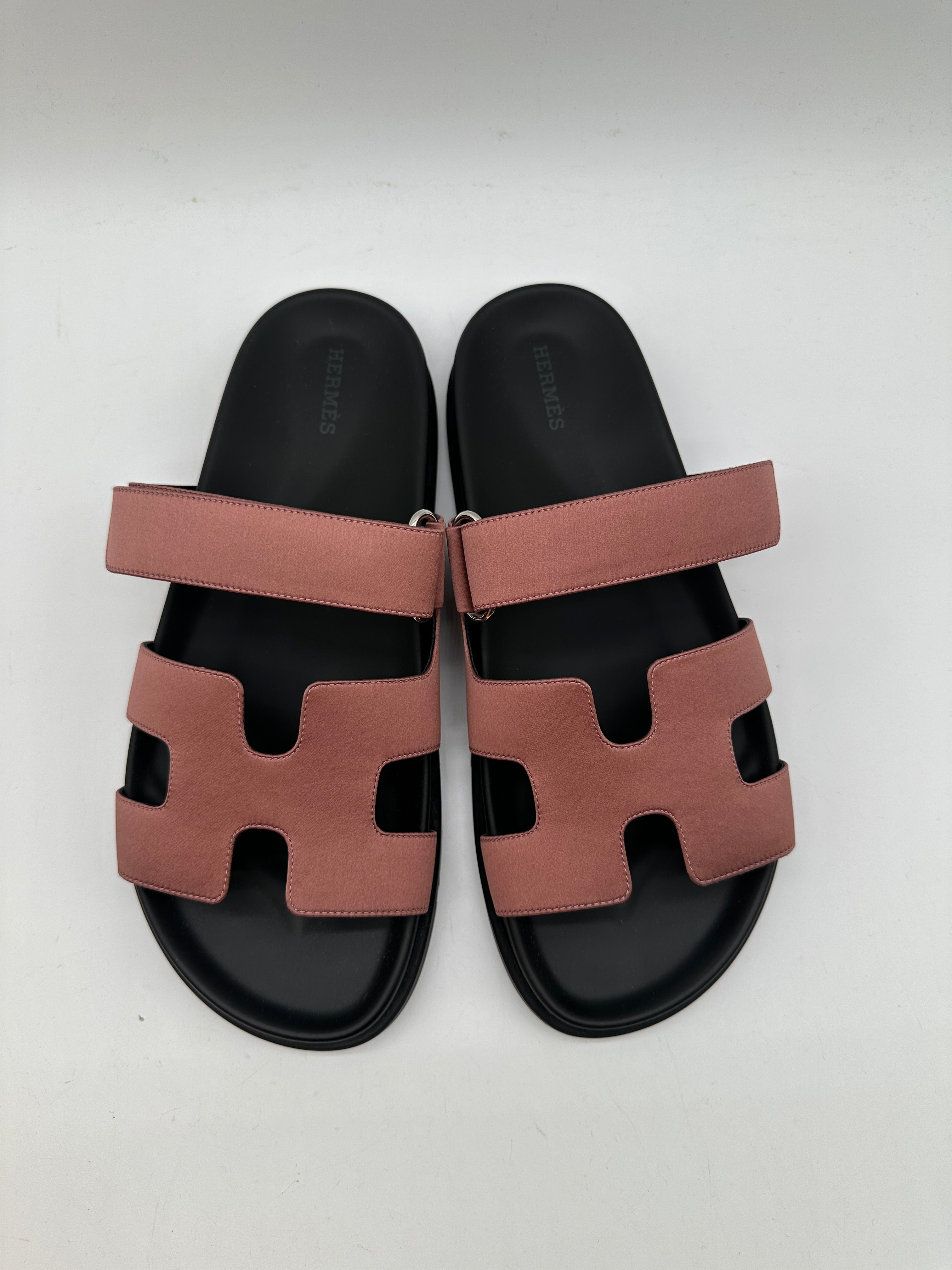 Hermès Chypre Sandal Satin Rose