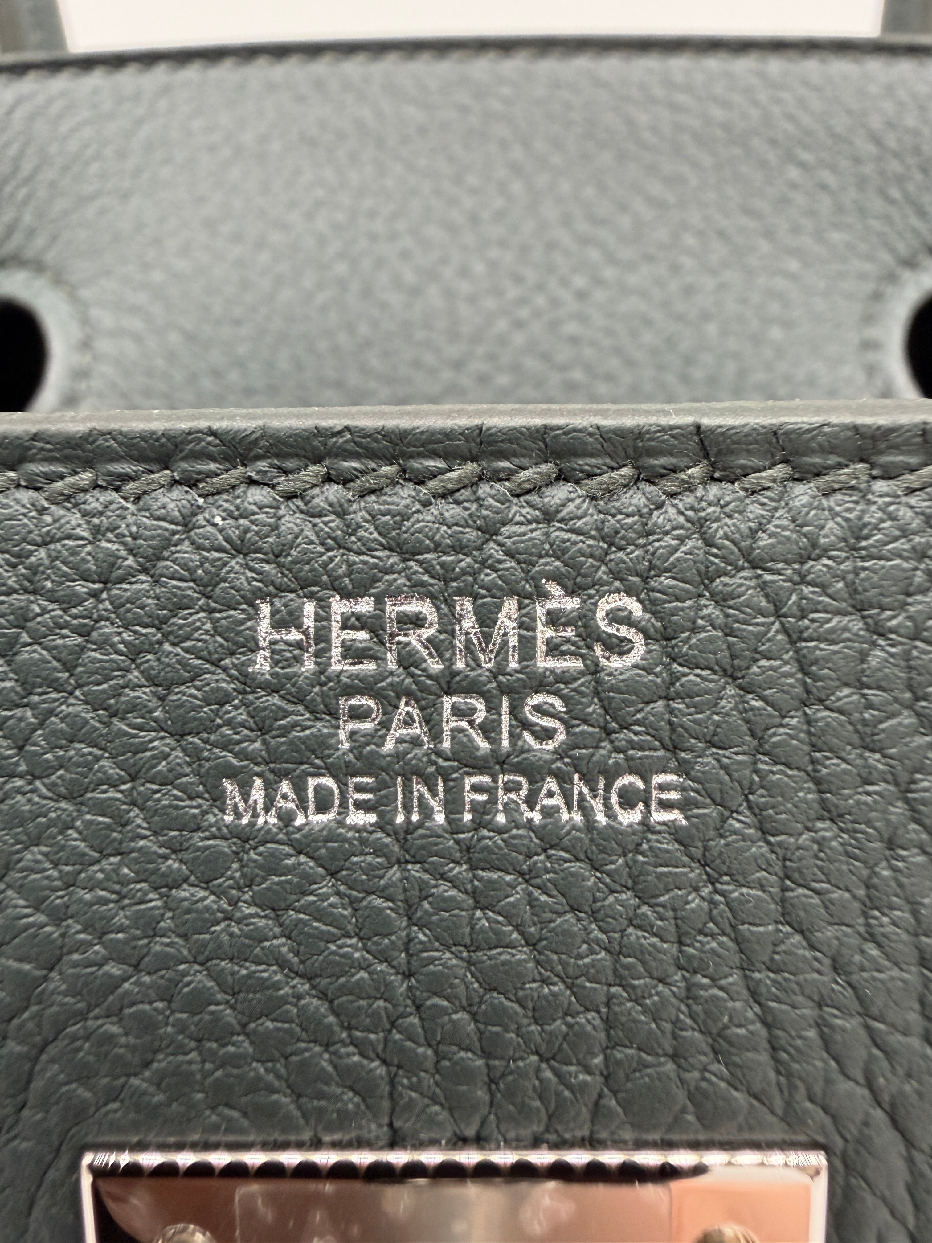 Hermès Birkin 30 Vert Mangrove Togo Palladium Hardware
