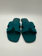 Hermès Oran Sandal Vert