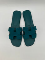Hermès Oran Sandal Vert