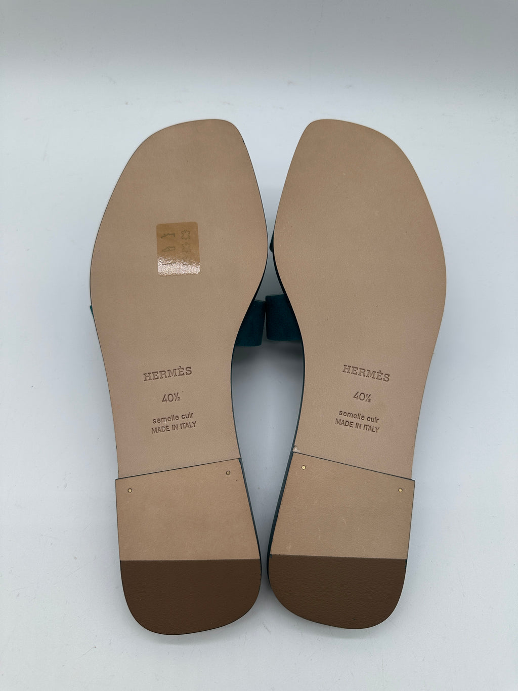 Hermès Oran Sandal Vert