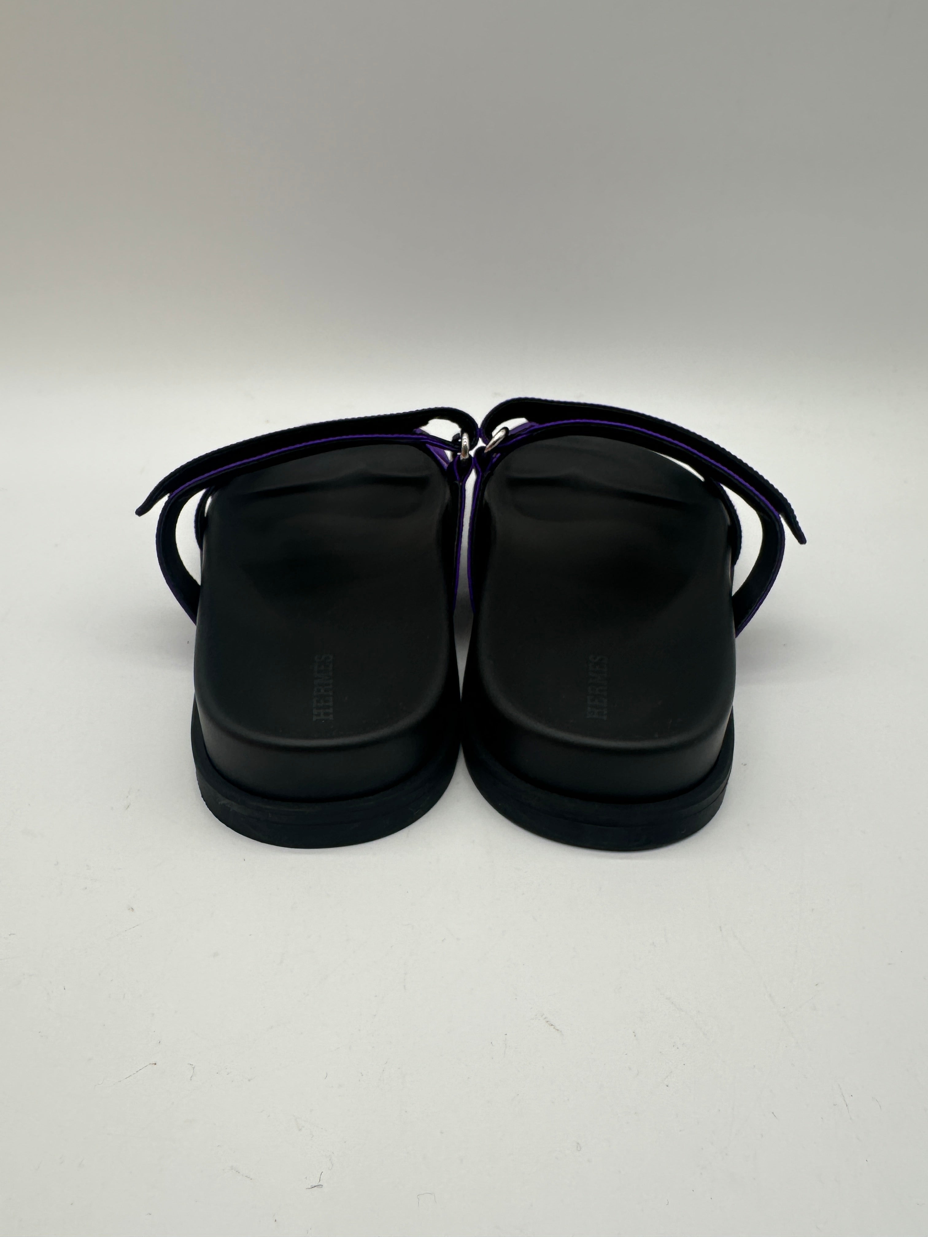 Hermès Chypre Sandal Satin Violet