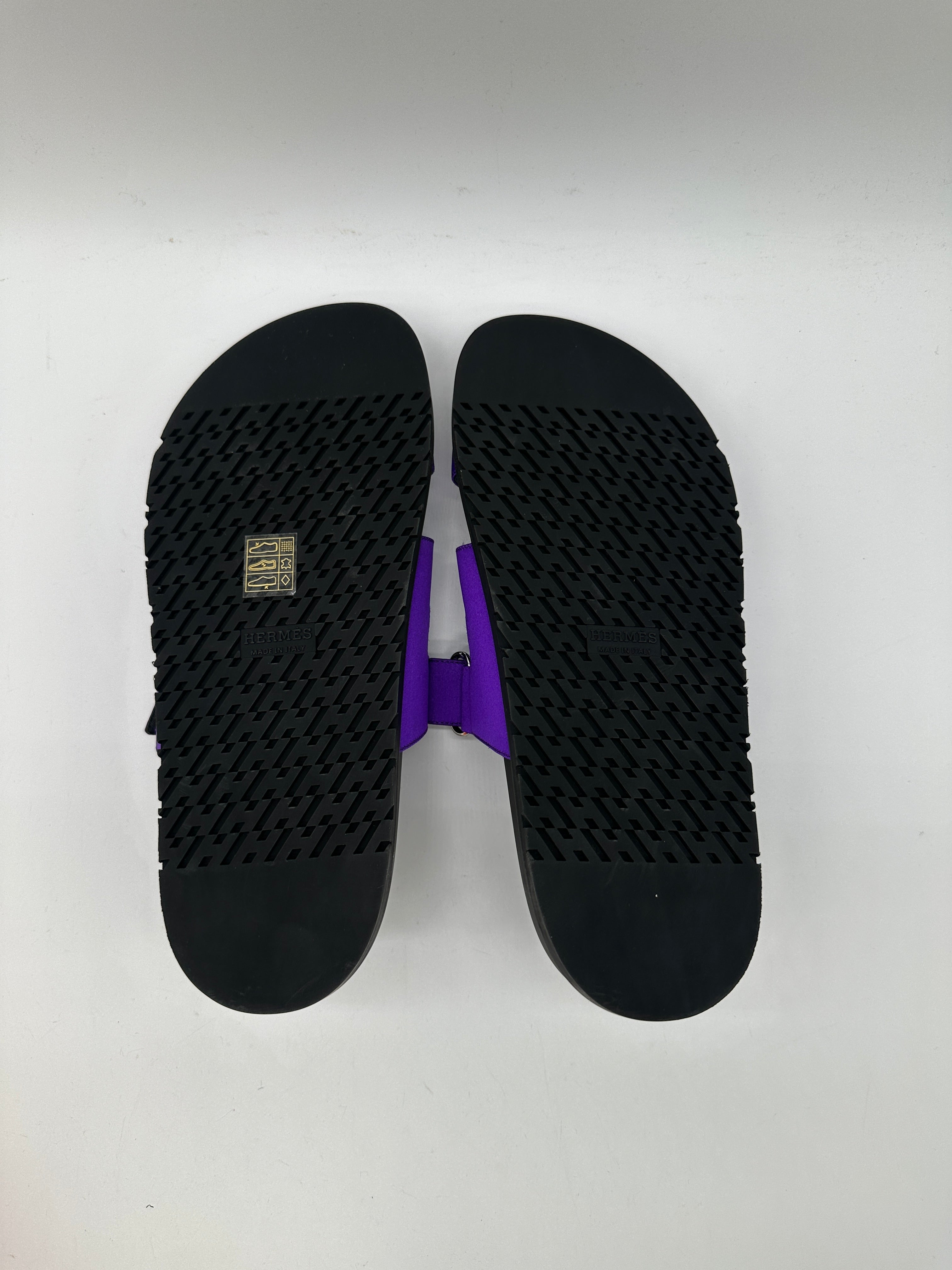 Hermès Chypre Sandal Satin Violet