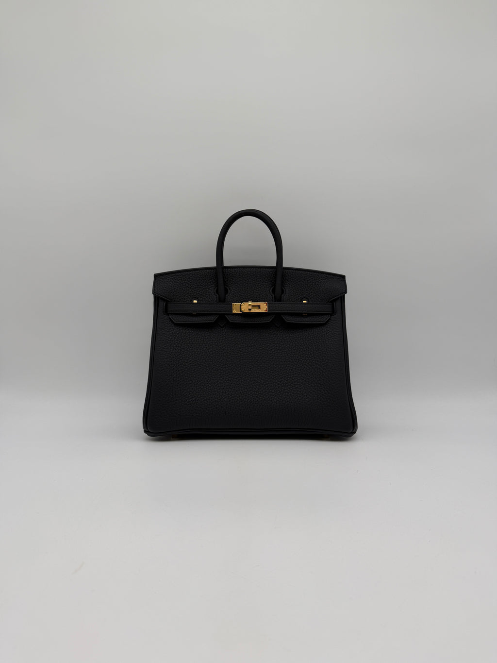 Hermès Birkin 25 Black Togo Gold Hardware