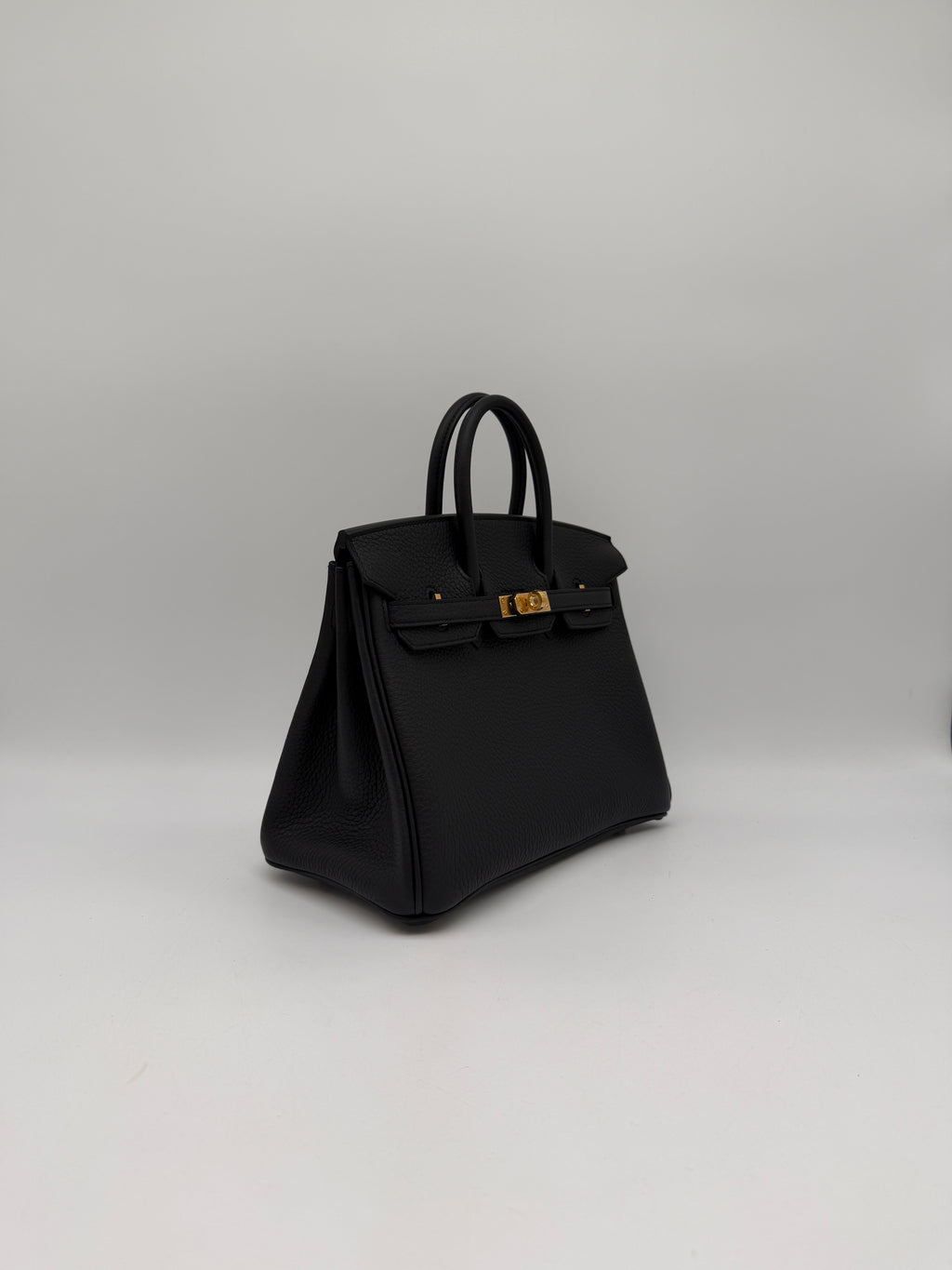Hermès Birkin 25 Black Togo Gold Hardware