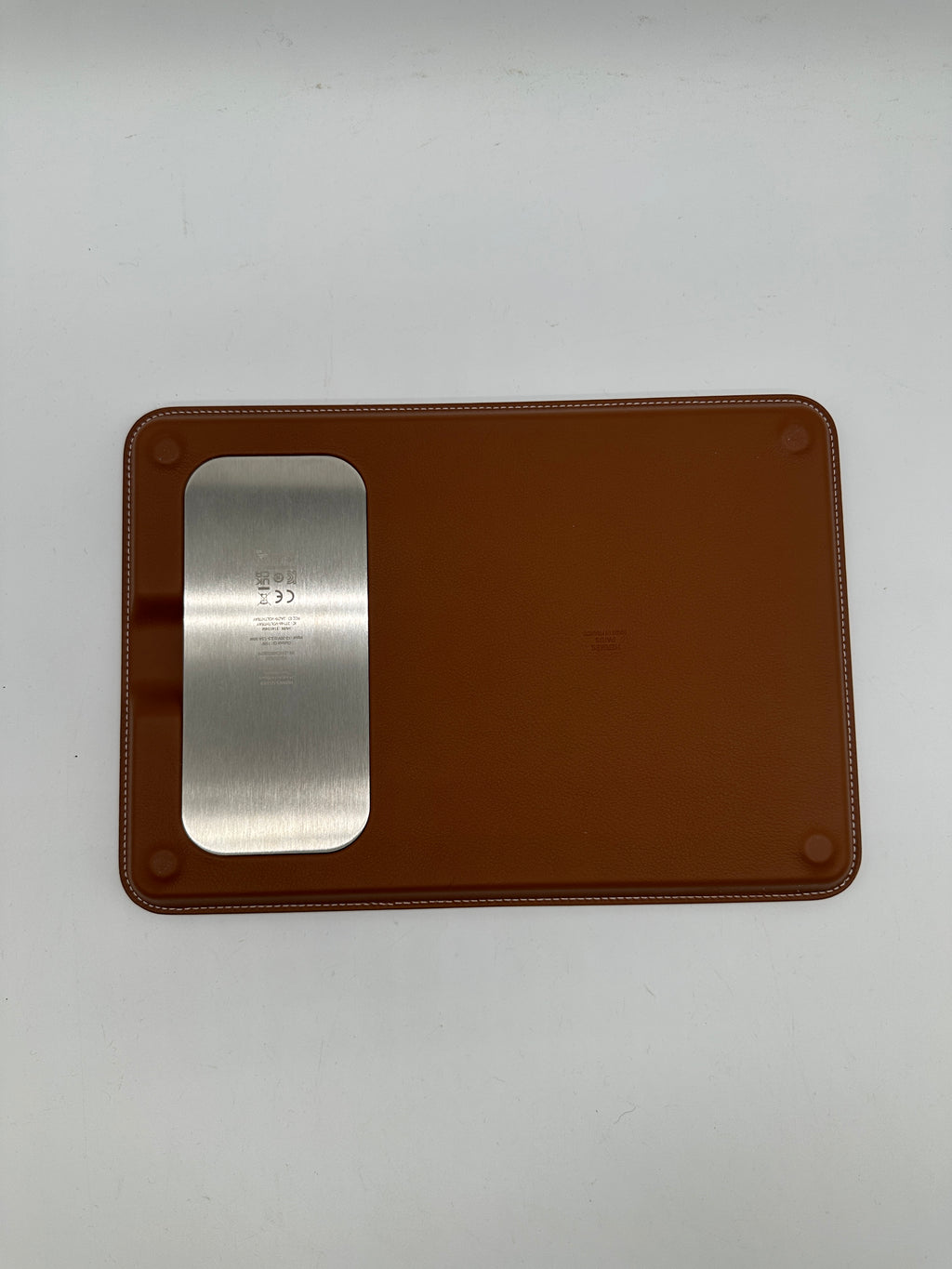 Hermès Volt'H Wireless Charging Change Tray Fauve