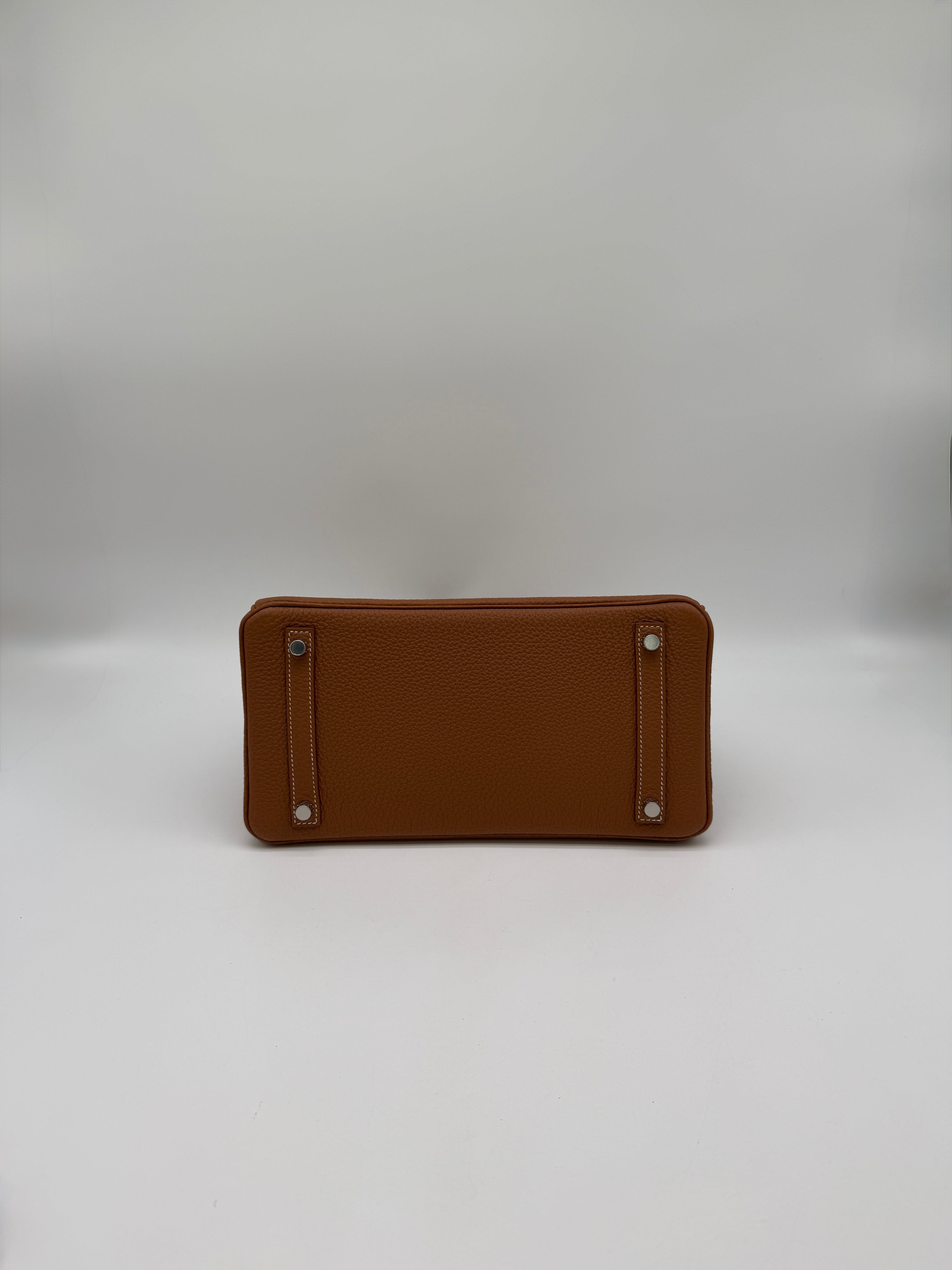 Hermès Birkin 30 Gold Togo Palladium Hardware
