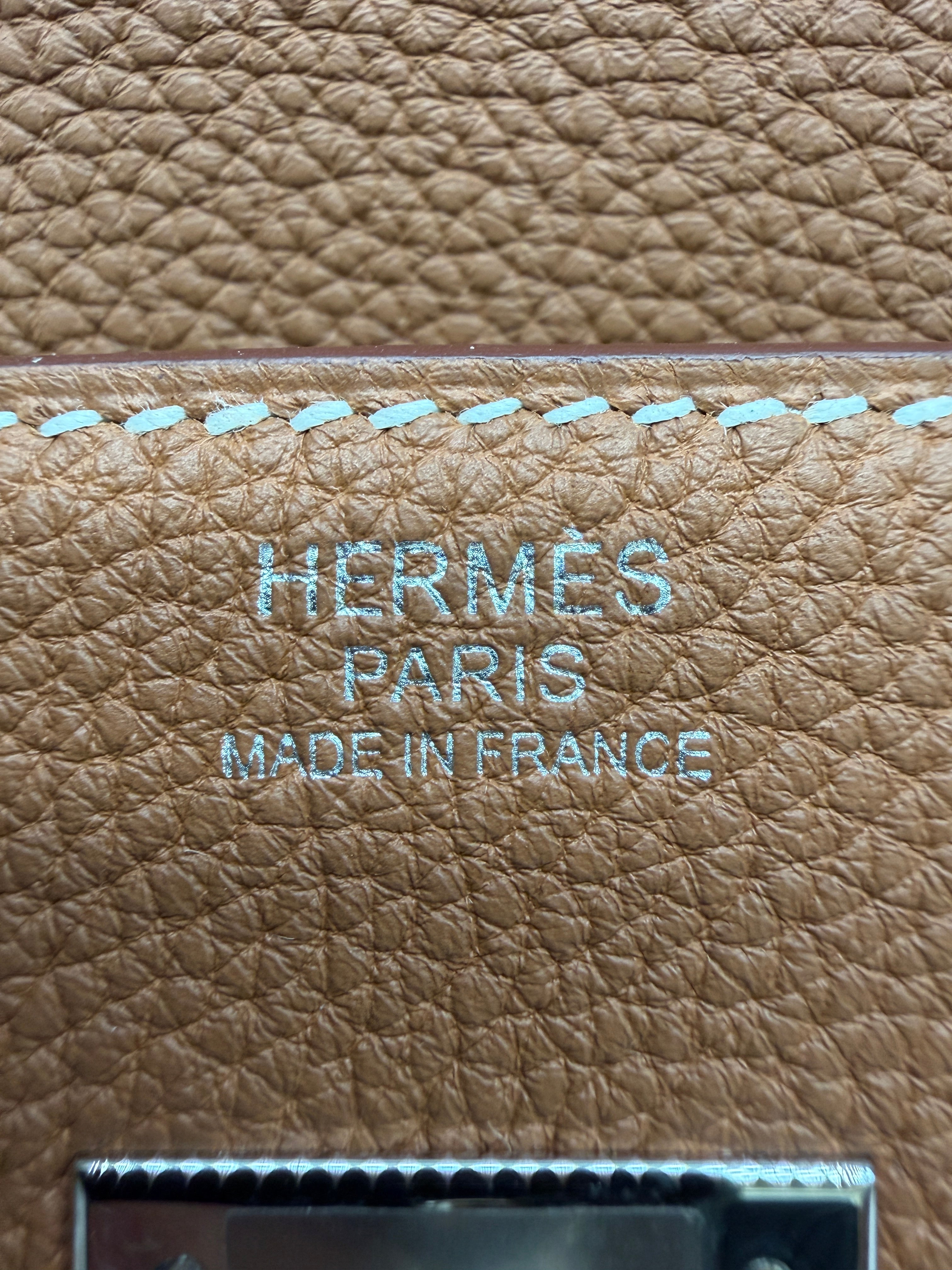 Hermès Birkin 30 Gold Togo Palladium Hardware