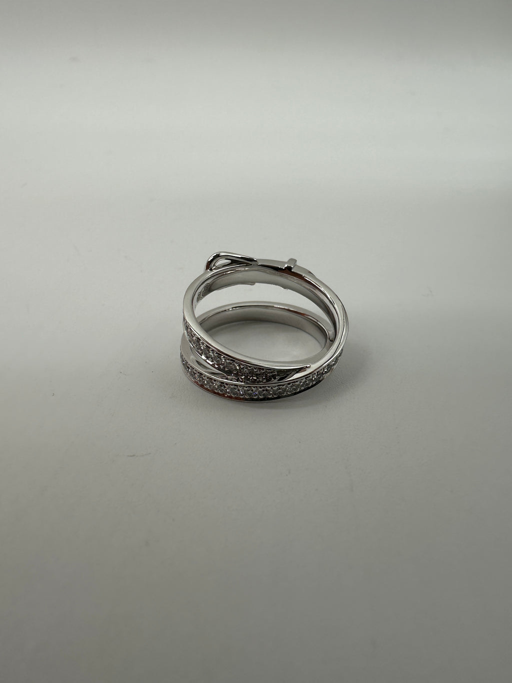 Hermès Etriviere Ring, Medium model 66D 0.88Ct