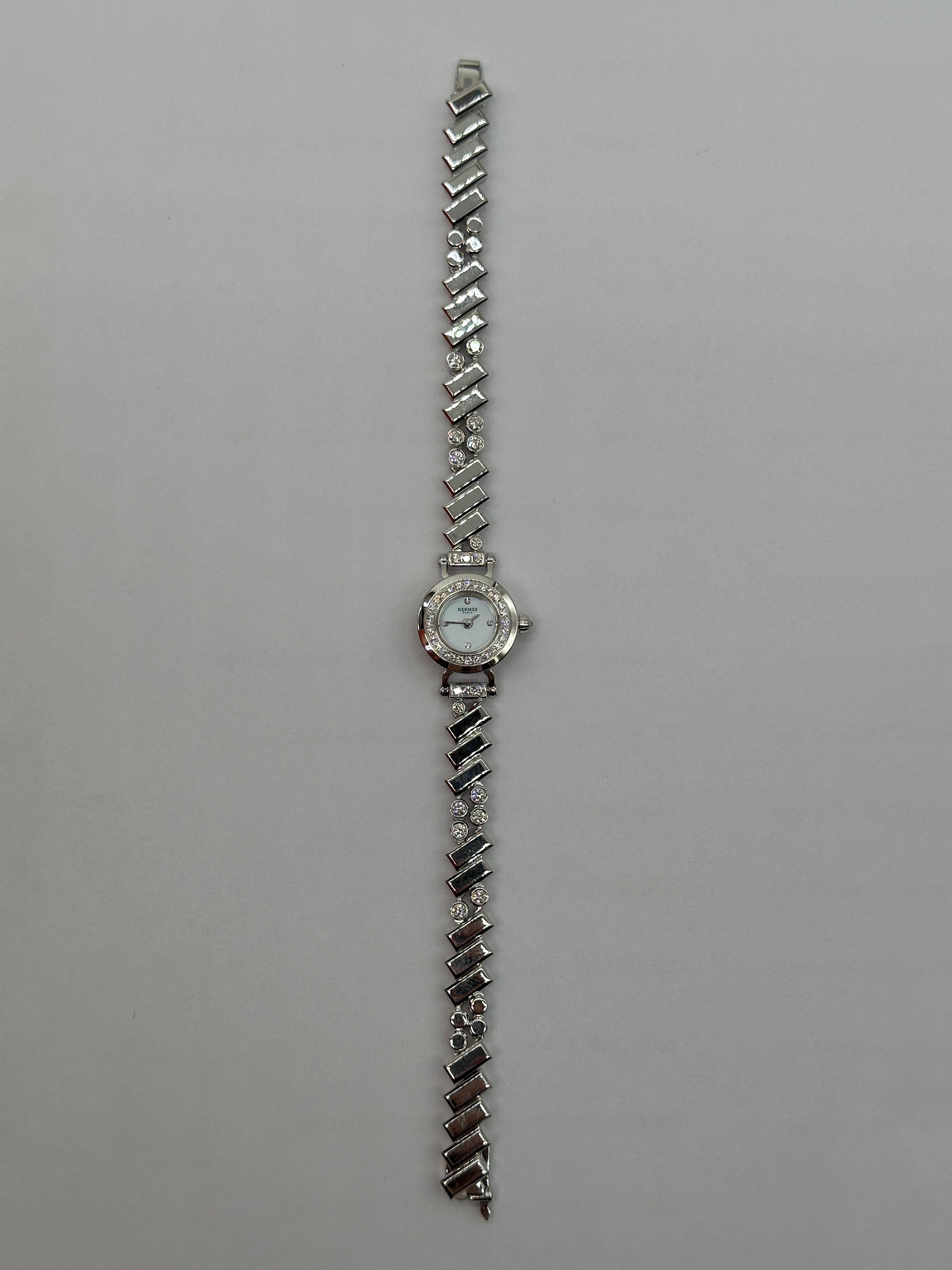 Hermès Montre Faubourg Polka Watch Mini Model 15mm