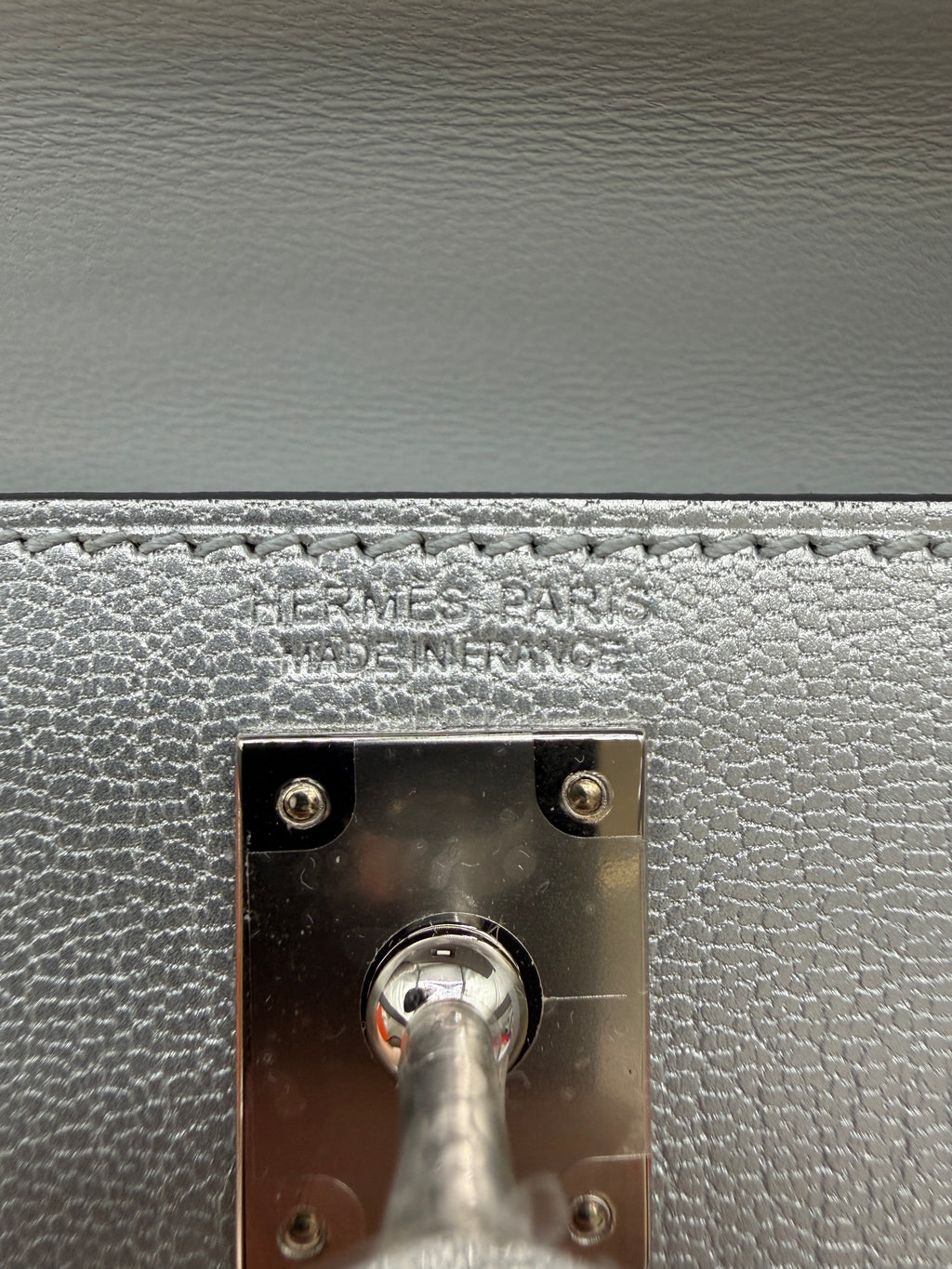 Hermès Mini Kelly Argentee Palladium Hardware