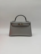 Hermès Mini Kelly Argentee Palladium Hardware