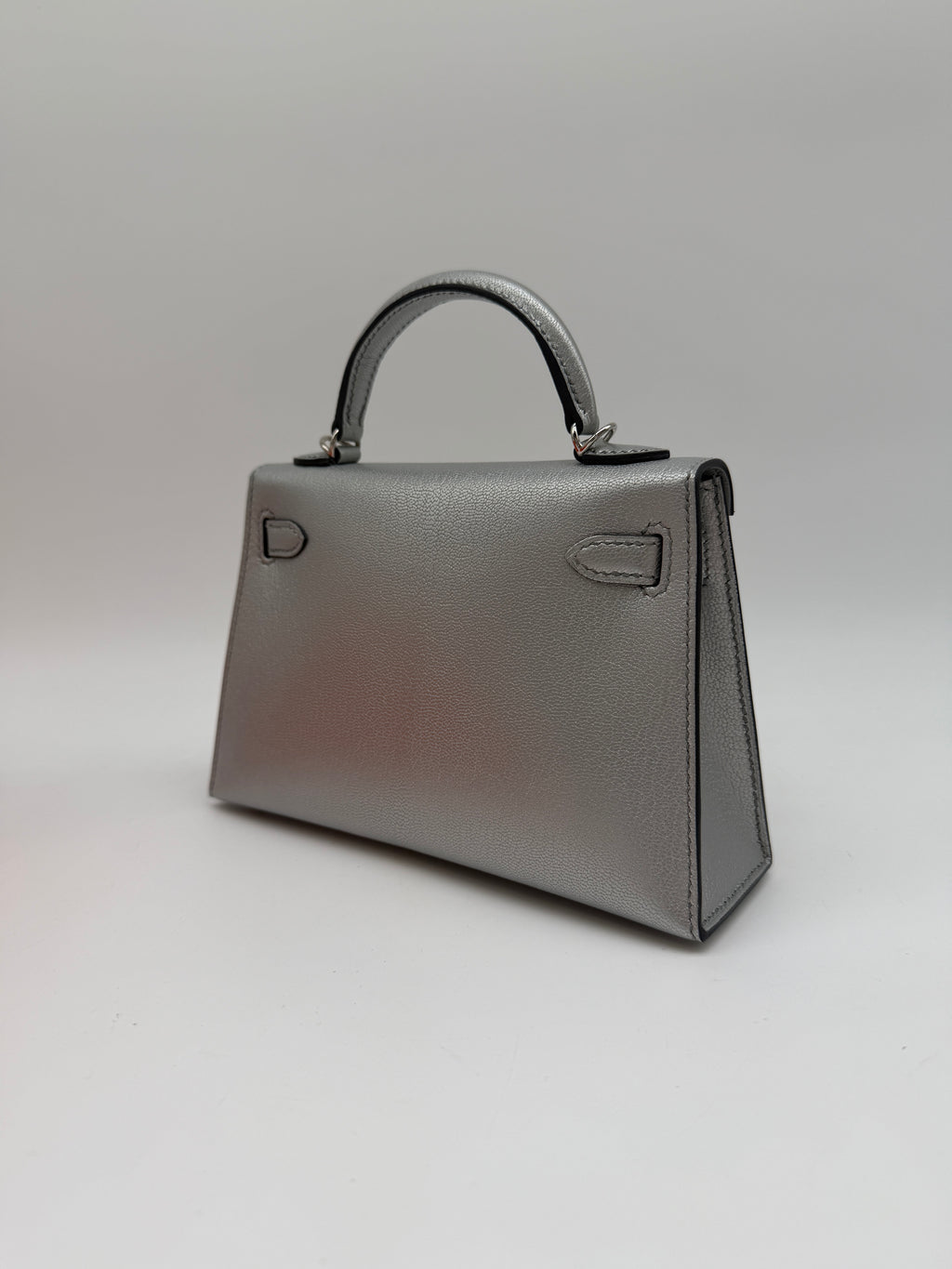 Hermès Mini Kelly Argentee Palladium Hardware