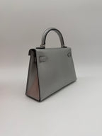 Hermès Mini Kelly Argentee Palladium Hardware