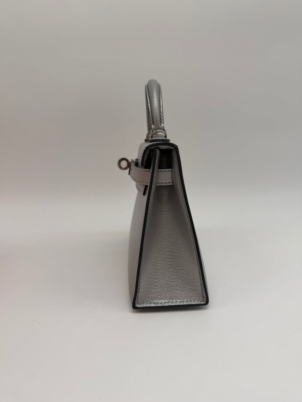 Hermès Mini Kelly Argentee Palladium Hardware