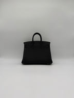 Hermès Birkin 25 Black Togo Palladium Hardware