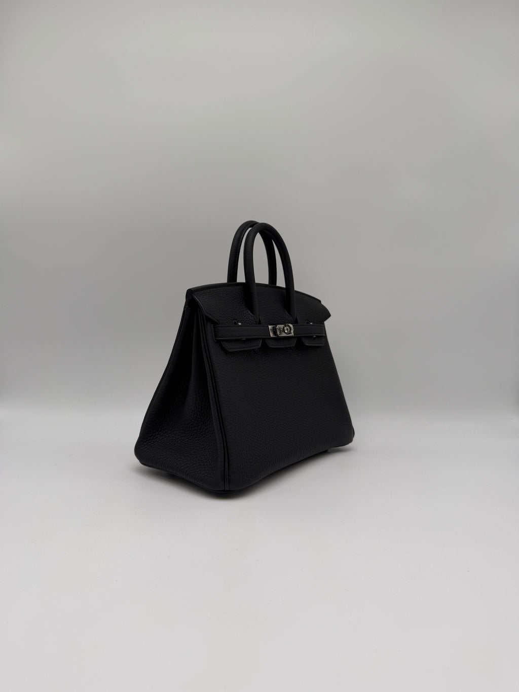 Hermès Birkin 25 Black Togo Palladium Hardware