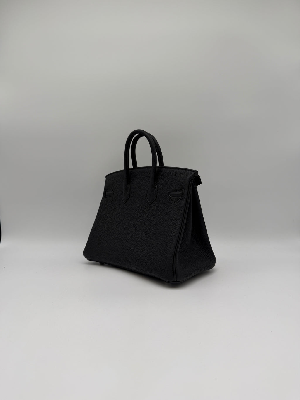 Hermès Birkin 25 Black Togo Palladium Hardware