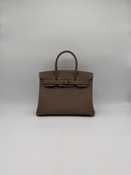 Hermès Birkin 30 Etoupe Togo Gold Hardware