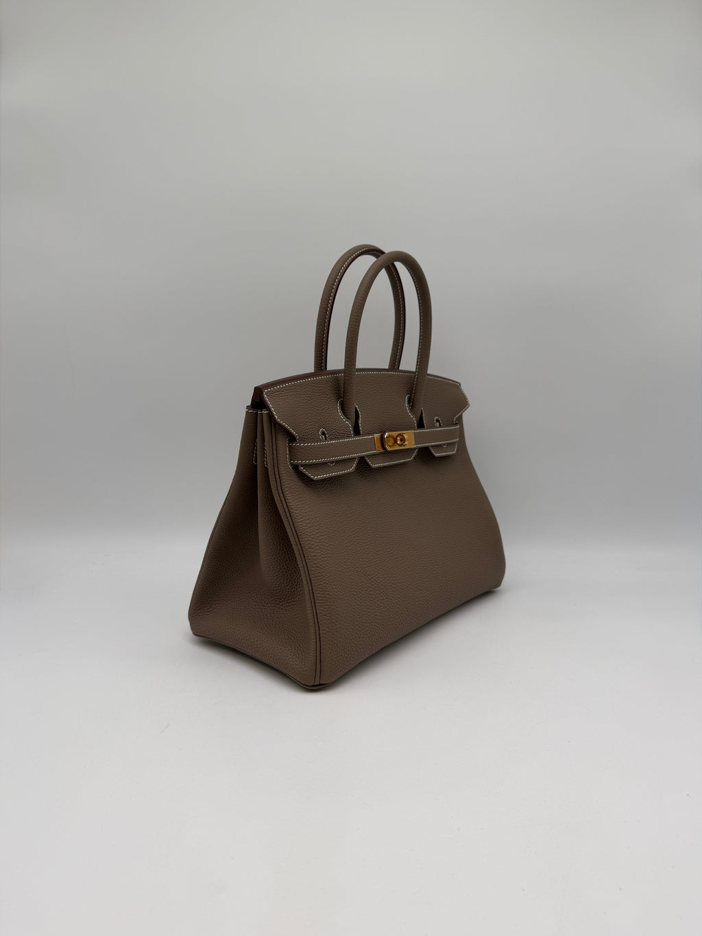 Hermès Birkin 30 Etoupe Togo Gold Hardware