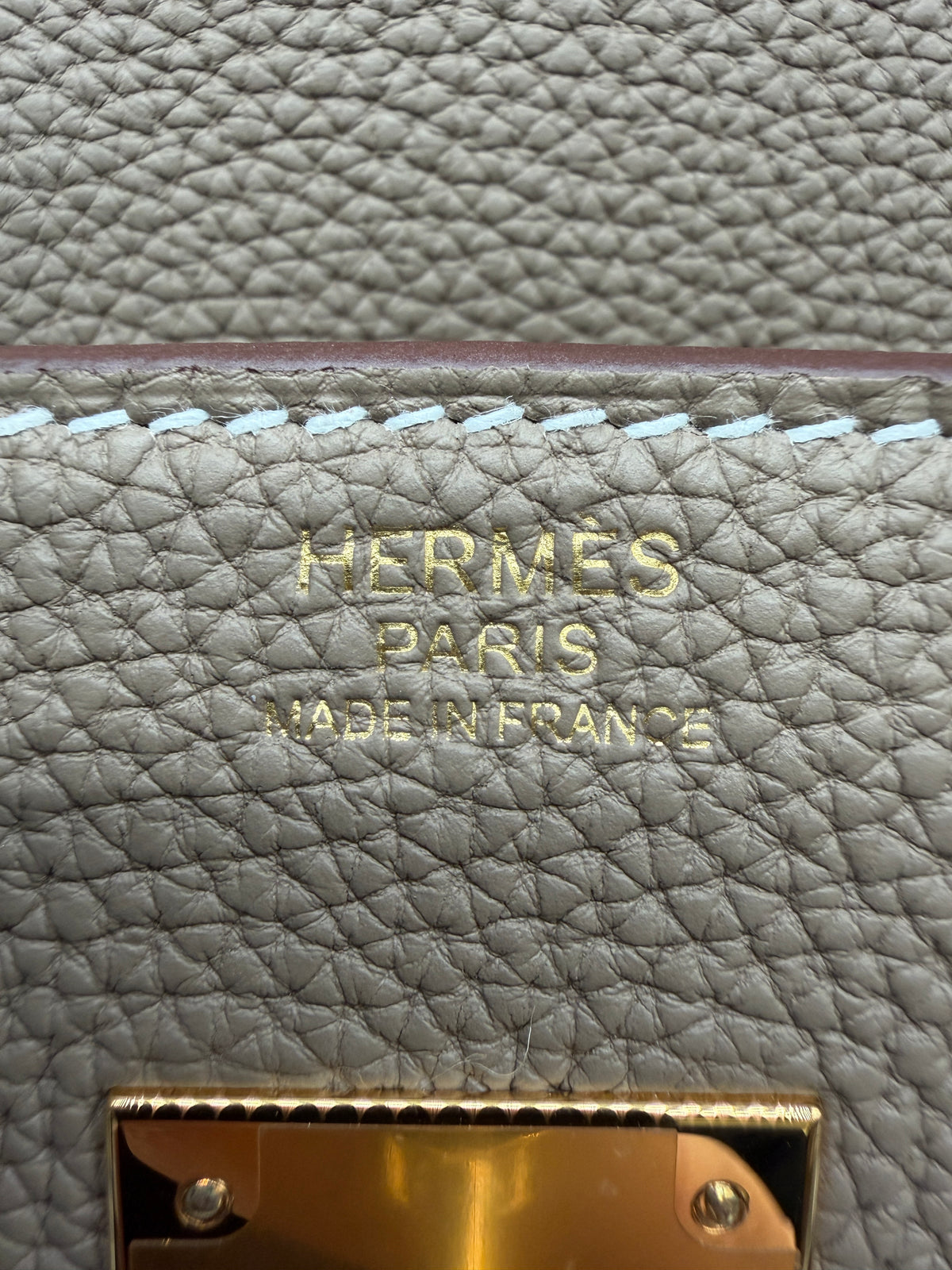 Hermès Birkin 30 Etoupe Togo Gold Hardware