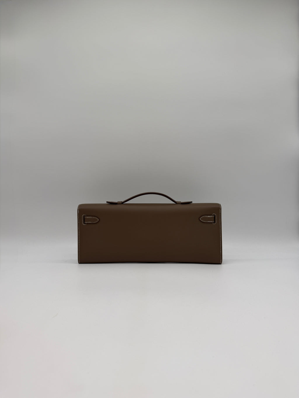 Hermès Kelly Cut Etoupe Swift Gold Hardware