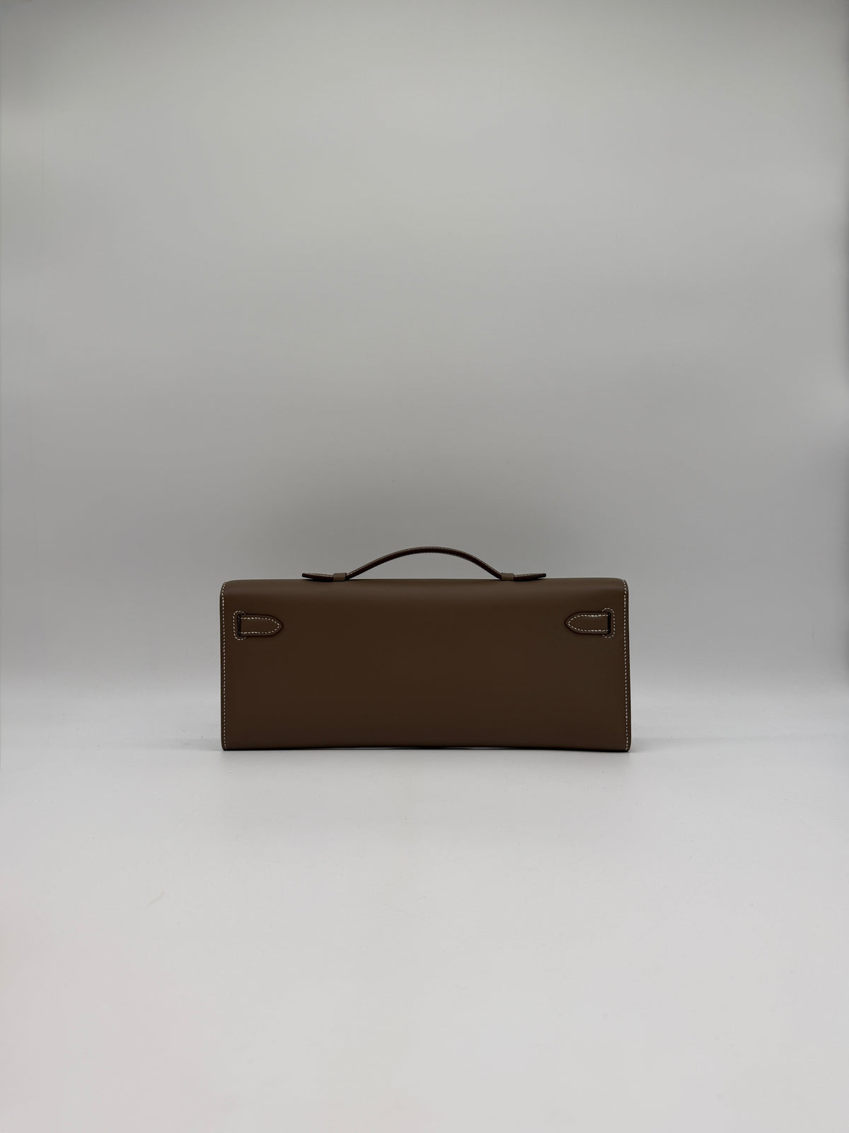Hermès Kelly Cut Etoupe Swift Gold Hardware
