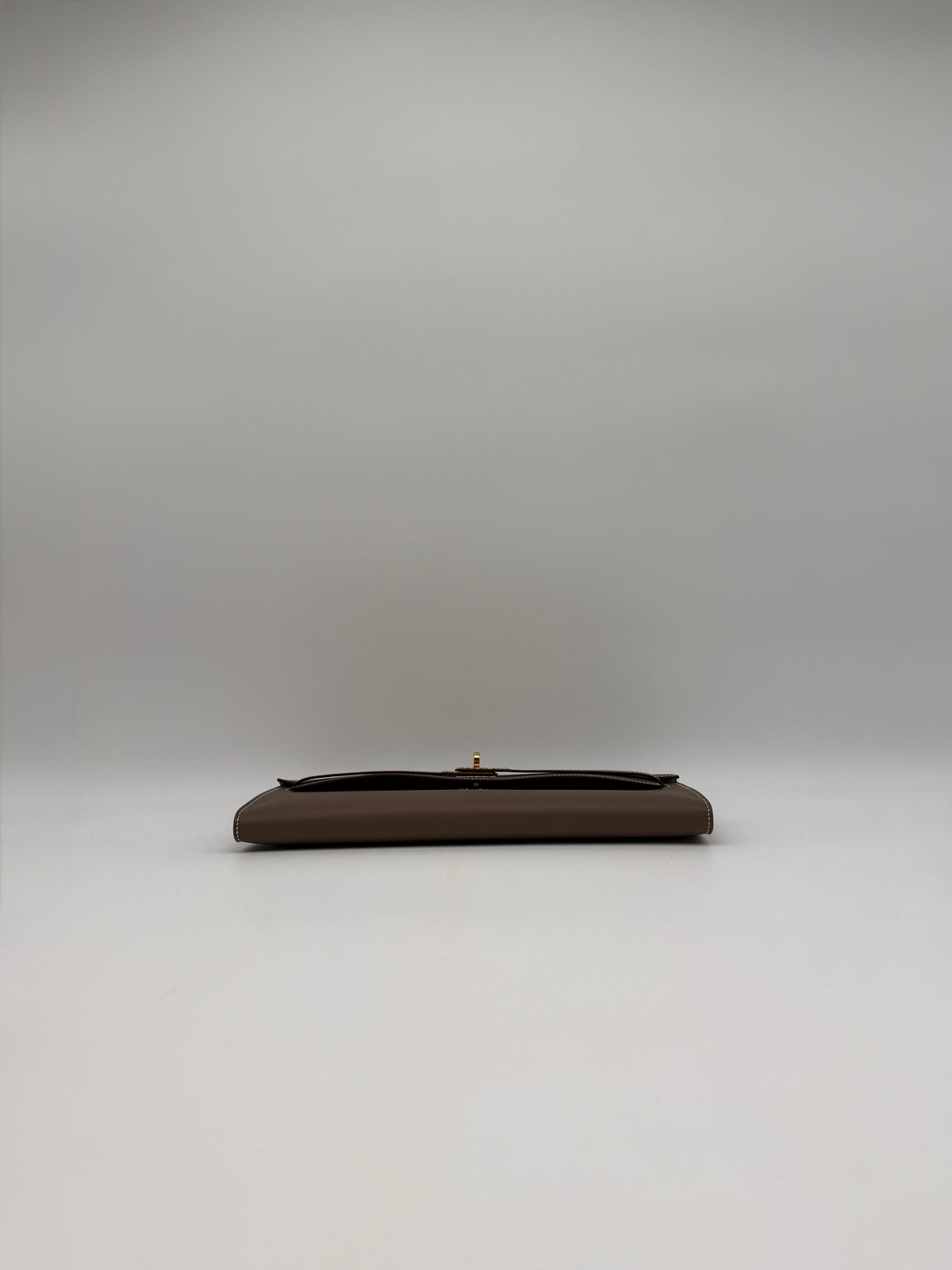 Hermès Kelly Cut Etoupe Swift Gold Hardware
