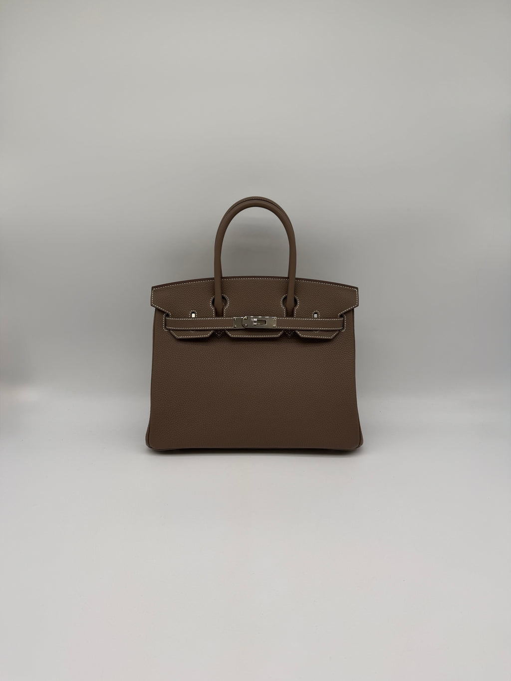 Hermès Birkin 30 Etoupe Togo Palladium Hardware