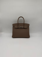 Hermès Birkin 30 Etoupe Togo Palladium Hardware