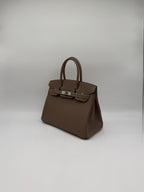 Hermès Birkin 30 Etoupe Togo Palladium Hardware