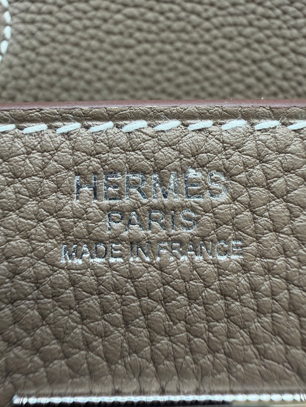 Hermès Birkin 30 Etoupe Togo Palladium Hardware