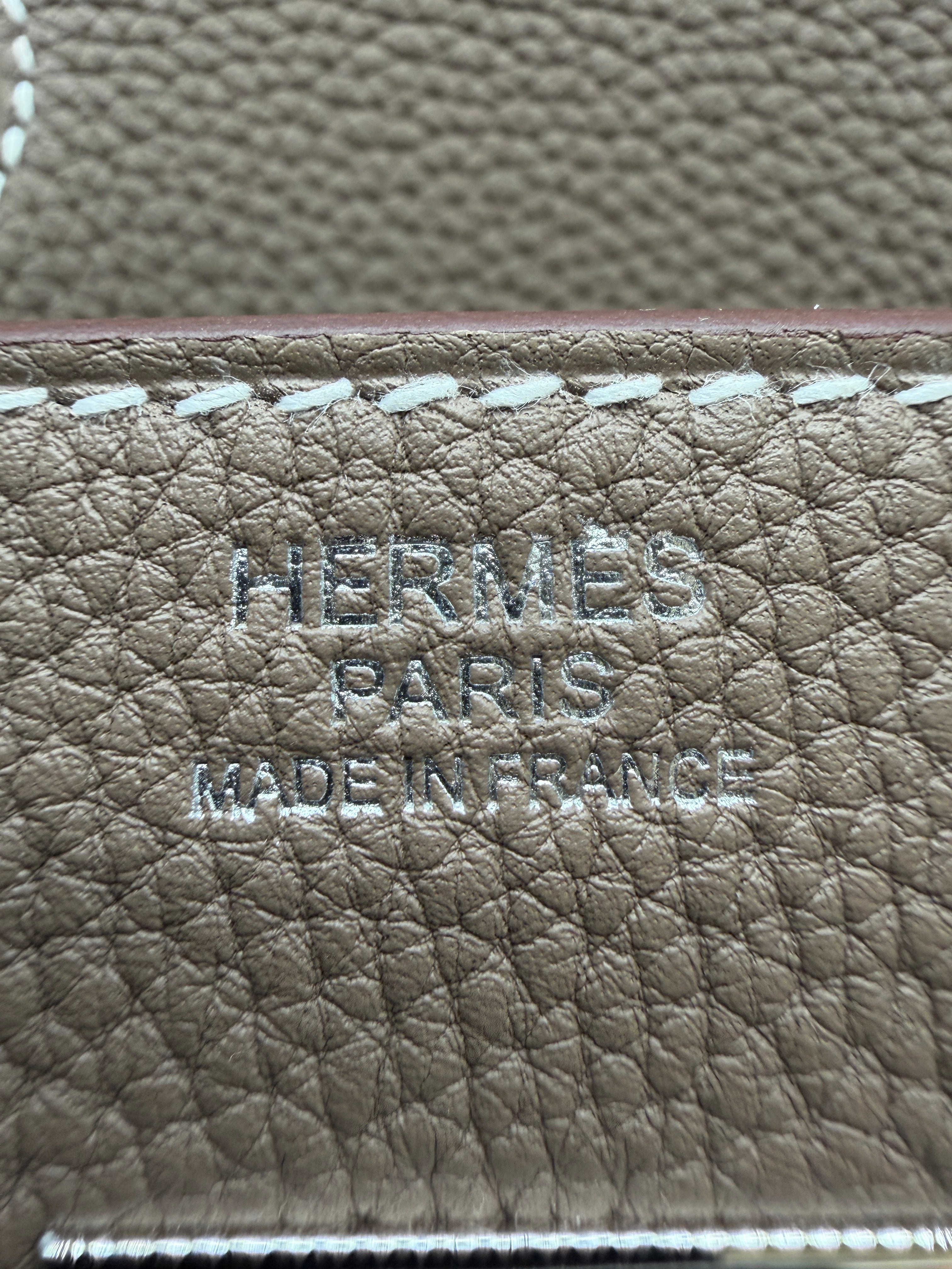 Hermès Birkin 30 Etoupe Togo Palladium Hardware