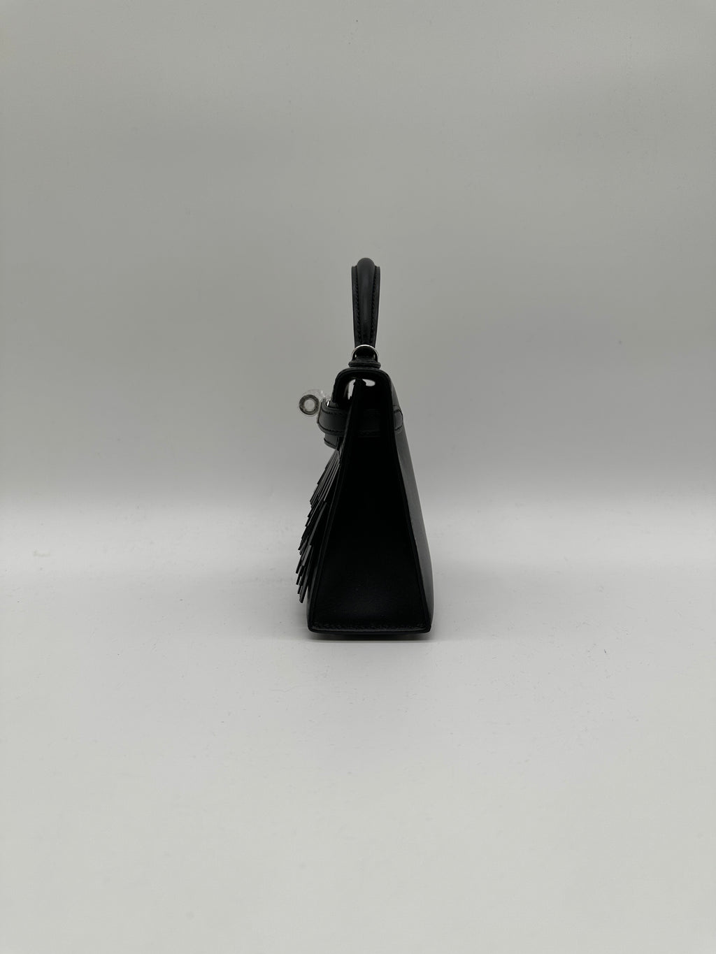 Hermès Mini Kelly Pampille Black Palladium Hardware
