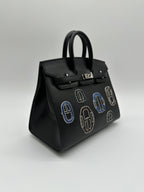 Hermès Birkin 20 Bouclerie Moderne Chevre Mysore Palladium Hardware