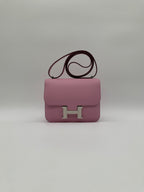 Hermès Constance 18 Mauve Sylvestre Epsom Palladium Hardware