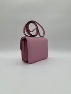 Hermès Constance 18 Mauve Sylvestre Epsom Palladium Hardware
