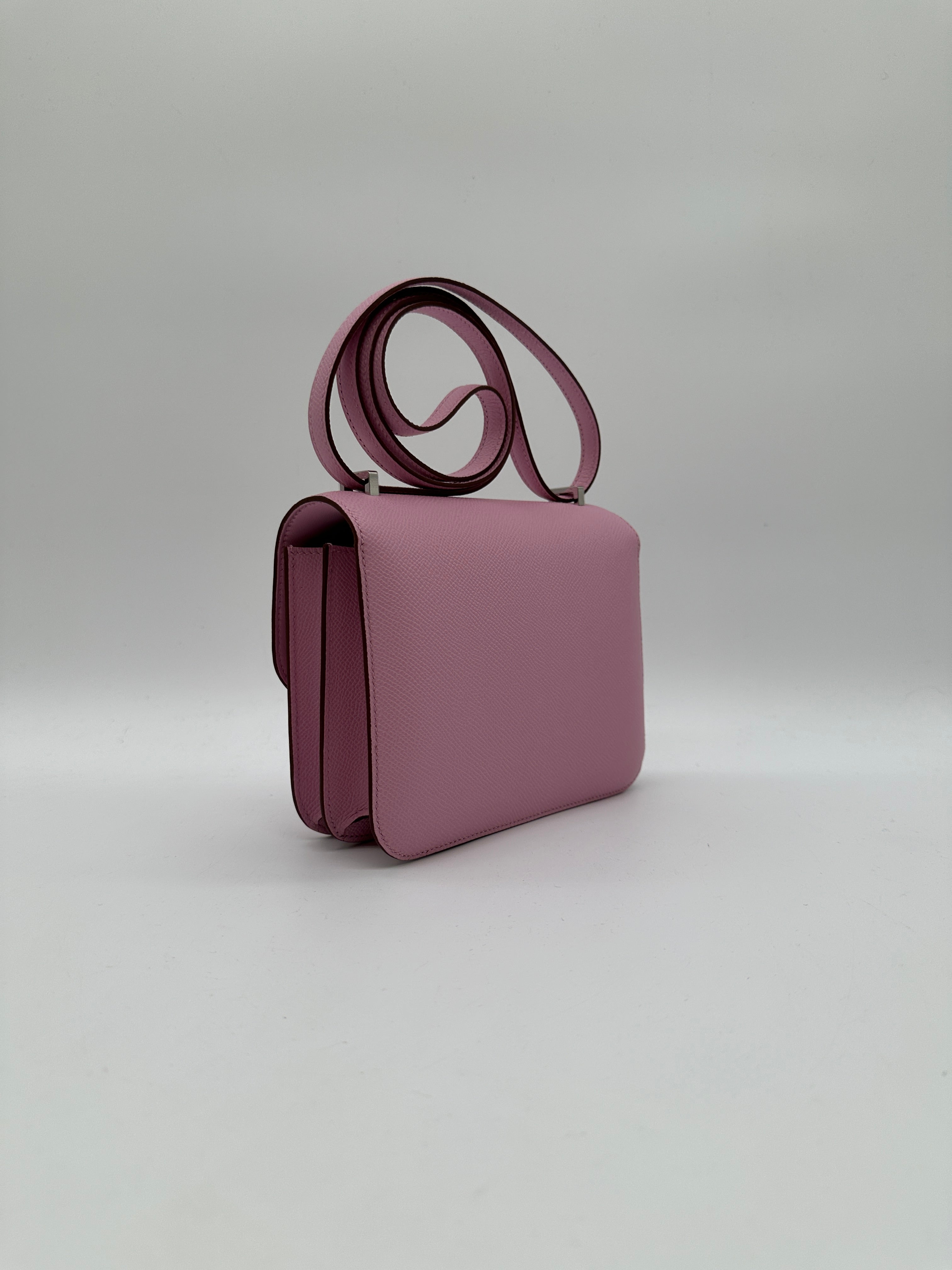 Hermès Constance 18 Mauve Sylvestre Epsom Palladium Hardware