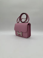 Hermès Constance 18 Mauve Sylvestre Epsom Palladium Hardware